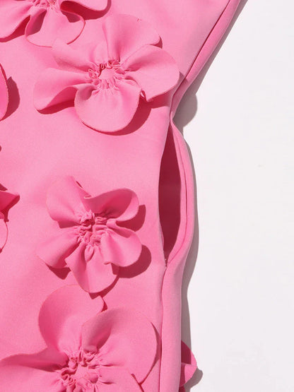 Vestido de gola com apliques - Kristy