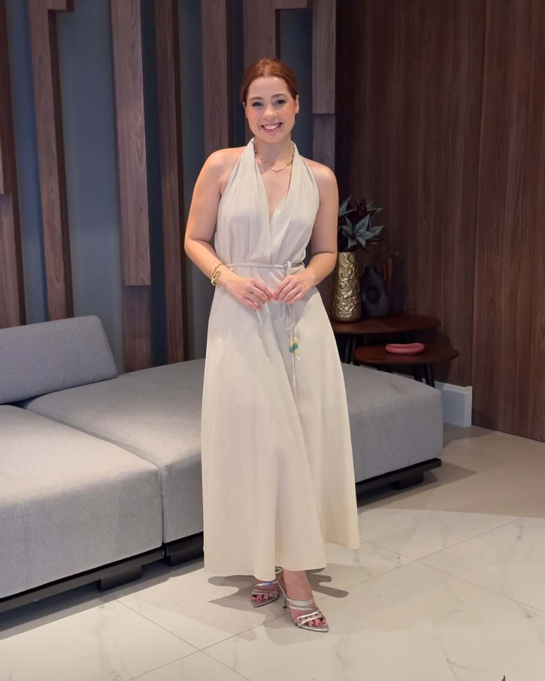 Vestido frente unica - Stella