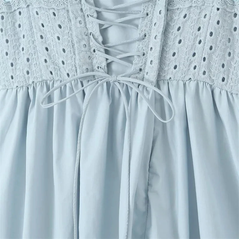 Vestido de lazy com fenda - Ohana