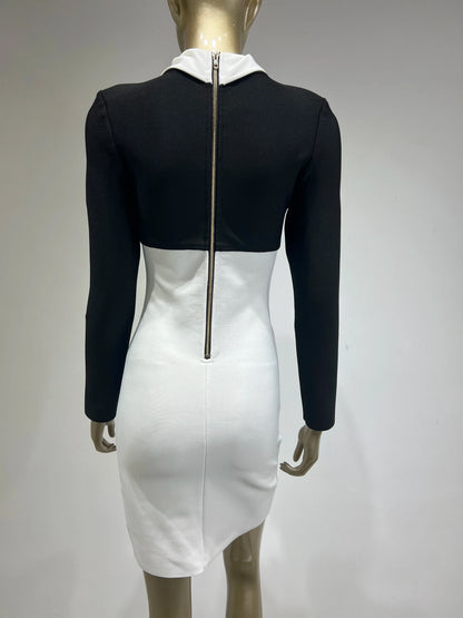 Vestido botões manga comprida - Aslam