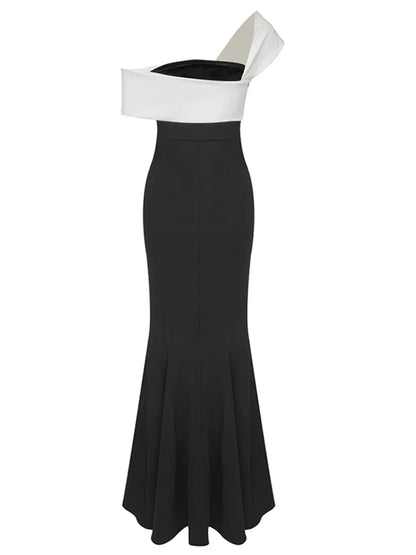 Vestido sereia ombros à mostra - Queencie