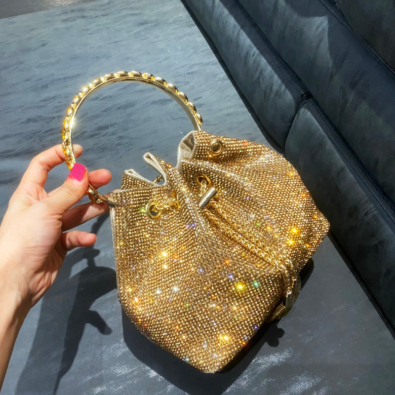 Bolsa de luxo strass - Amelie
