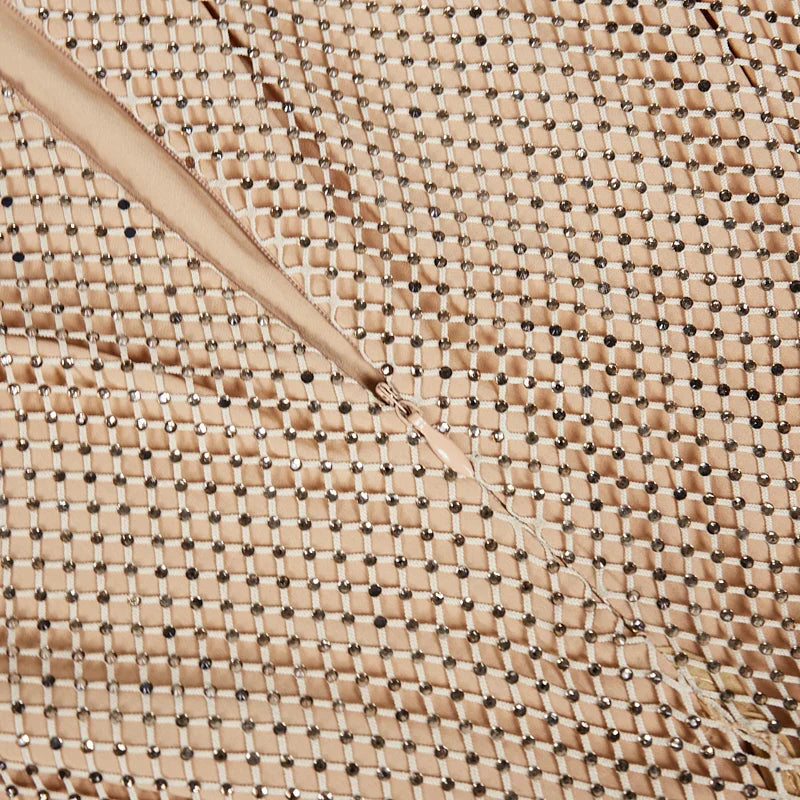 Vestido strass ombros à mostra - Alexa