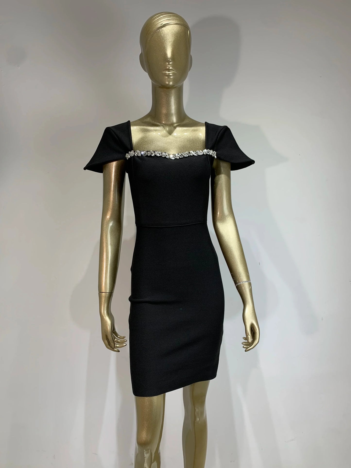 Vestido curto com aplique - Margie