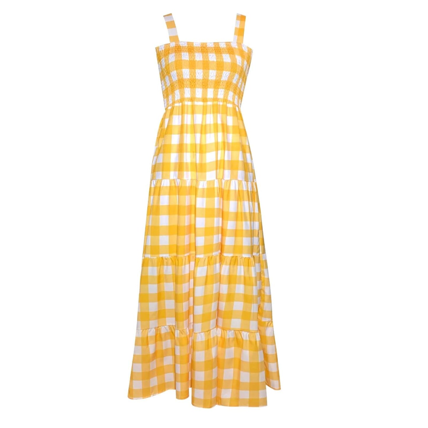 Vestido xadrez casinha de abelha - Susane
