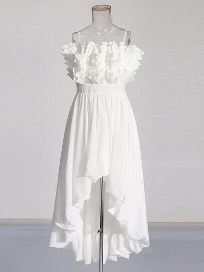 Vestido cauda em camadas - Ghisa