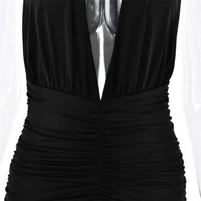 Vestido decote V profundo - Hayla