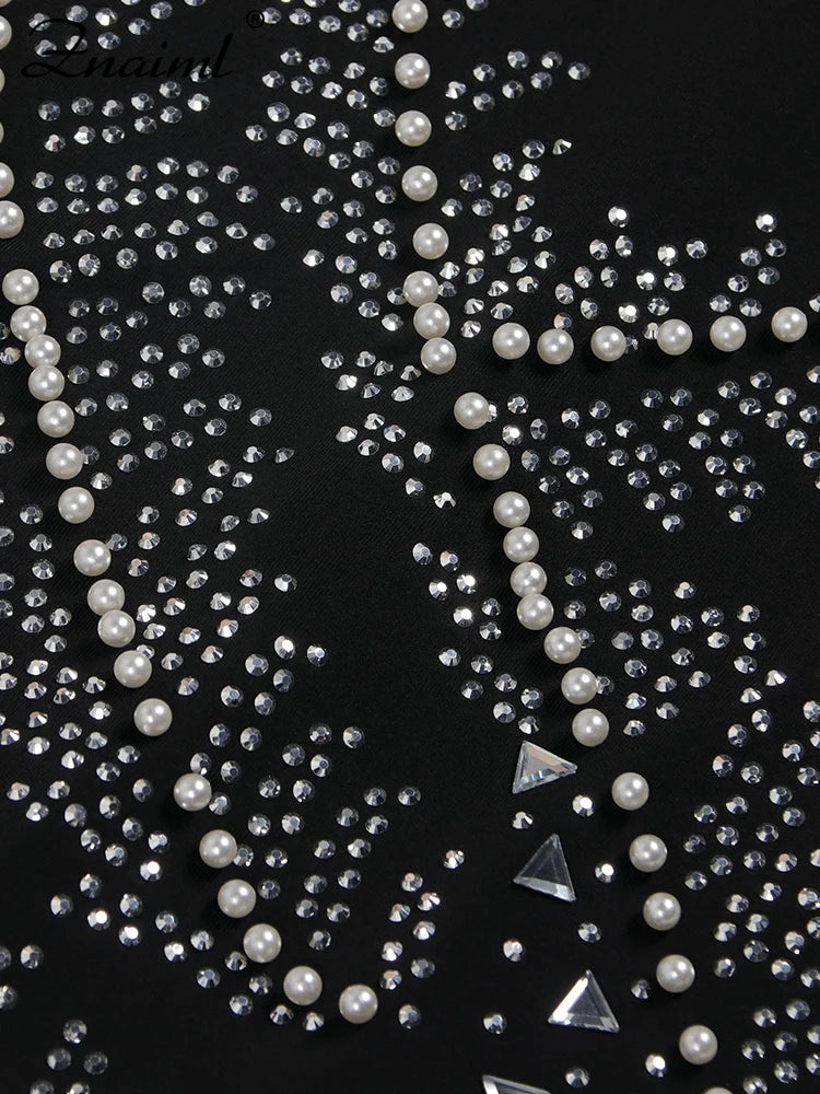 Vestido de penas e strass - Darsha