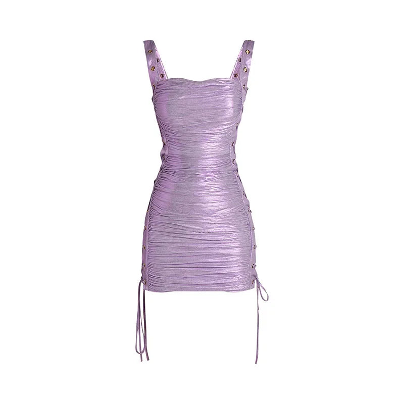 Vestido amarração lateral - Mony