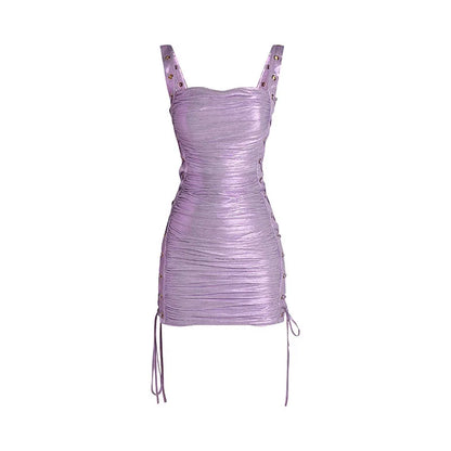 Vestido amarração lateral - Mony