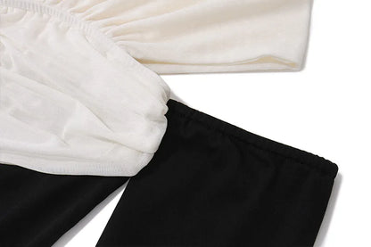 Vestido curto plissado - Zoe