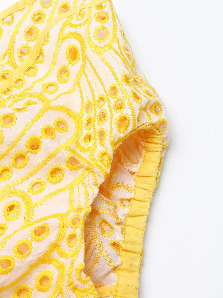 Vestido lazy verão bordado - Daniele