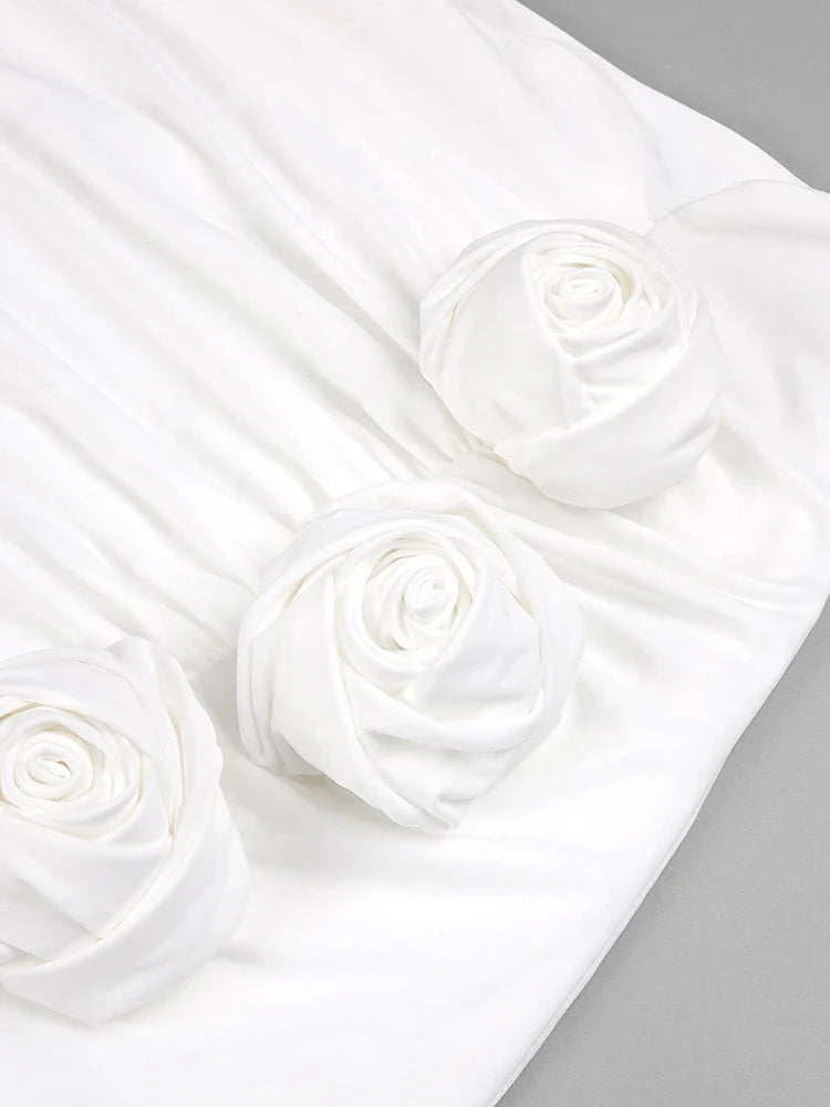 Conjunto mangas comprida flores 3D - Cerlei