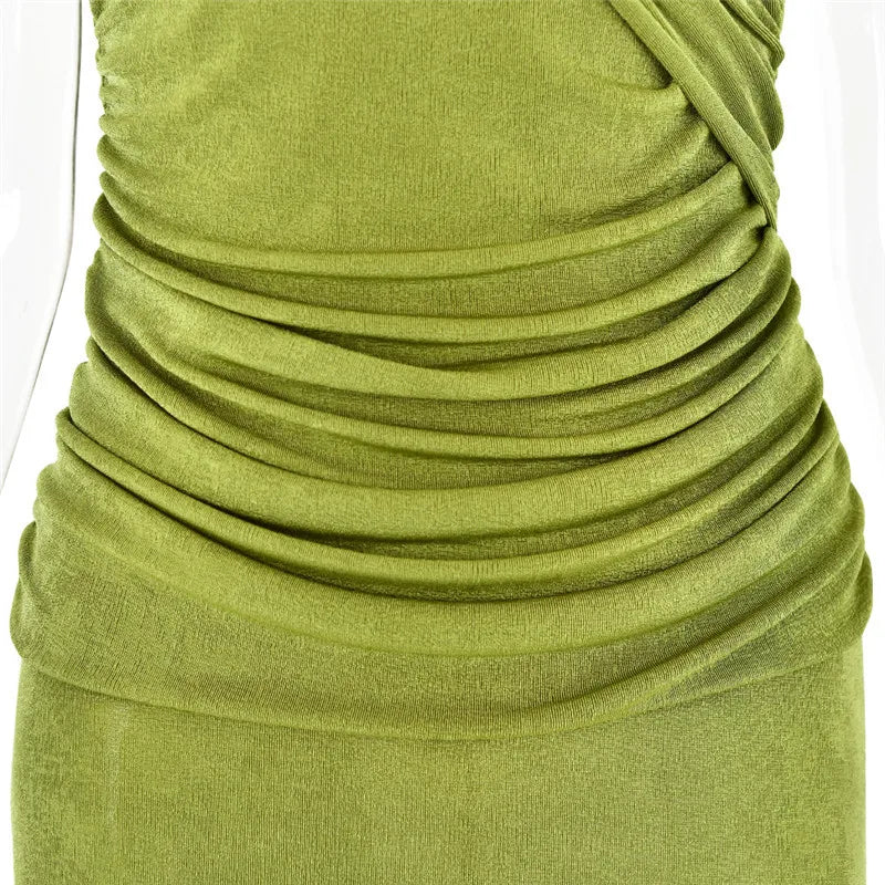Vestido longo com enxarpe - Sharma