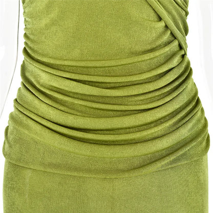 Vestido longo com enxarpe - Sharma