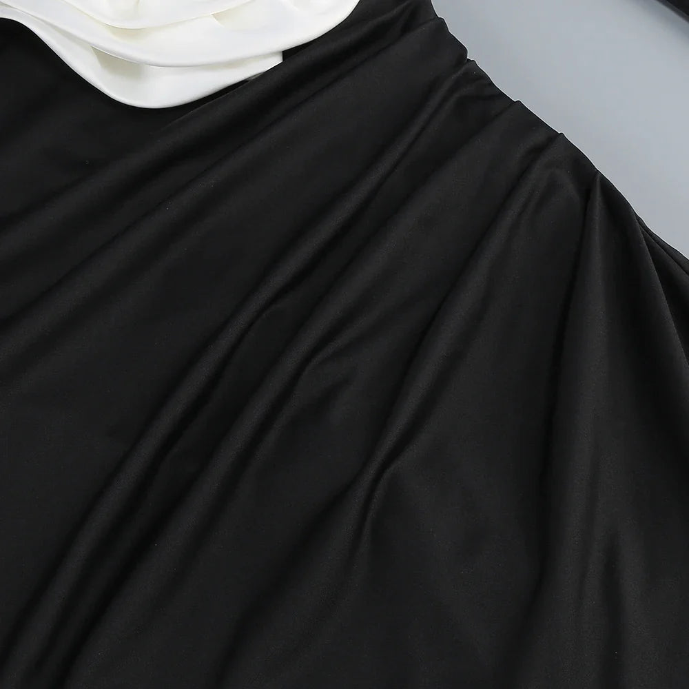 Vestido florido com enxarpe - Iris