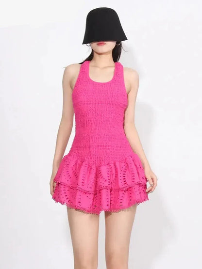 Vestido casinha abelha de babados - Jessica