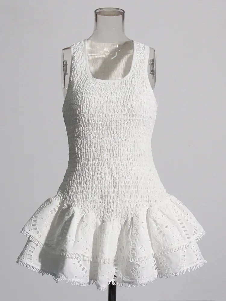 Vestido casinha abelha de babados - Jessica