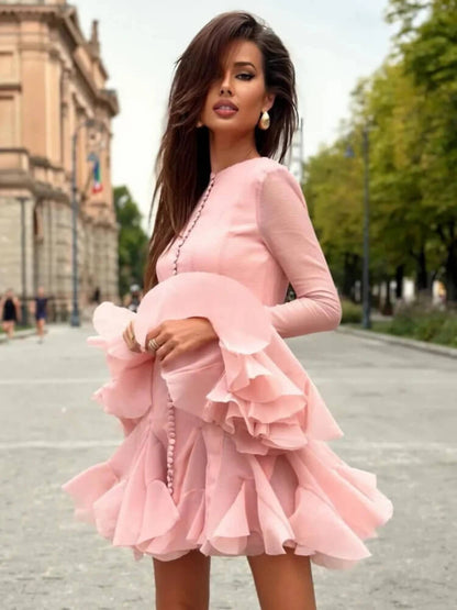 Vestido curto evasê - Juliet