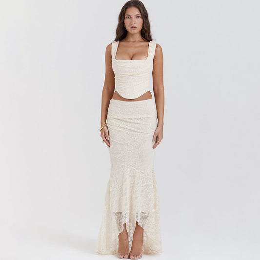 Conjunto renda de 2 peças - Alana