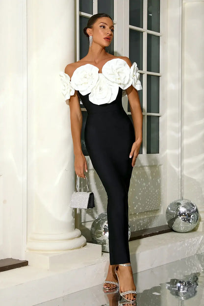 Vestido tomara que caia floral - Surian