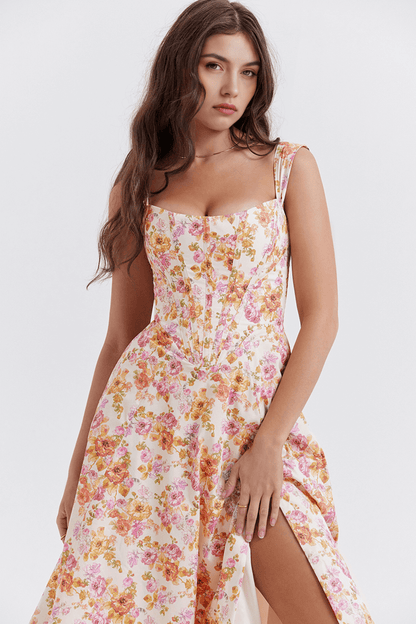 Vestido modelador corset - Juhly