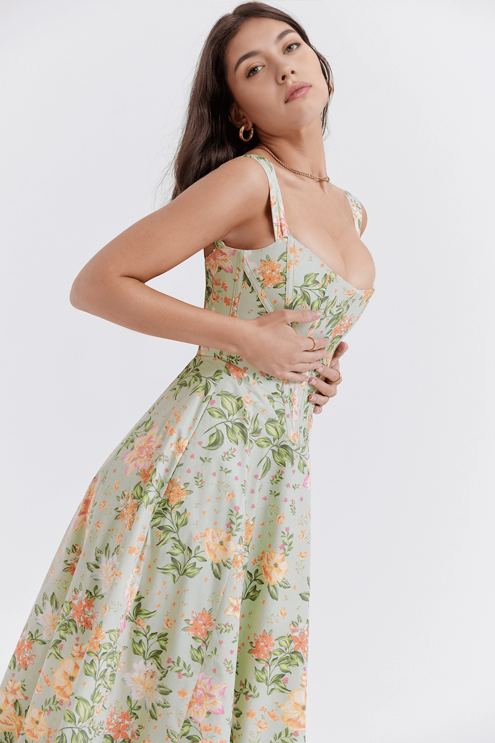 Vestido modelador corset - Juhly