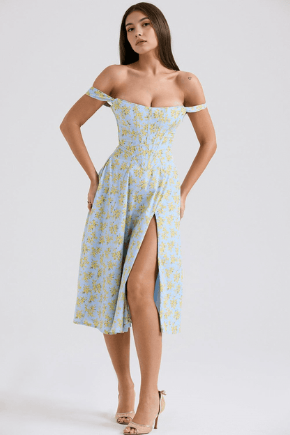 Vestido modelador corset - Juhly